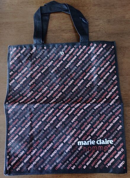 marie claire homme マリクレールオム 不織布バッグ
