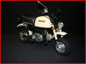  that time thing! Tamiya model 1/6 scale Honda Gorilla Z50J-Ⅲ plastic model painting final product * at that time. construction instructions equipped 