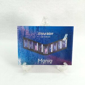 〇現状品〇Snow Man スノーマン LIVE TOUR 2021 Mania 通常版 Blu-ray Disc