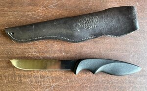 used охотничий нож GERBER Old ga- балка? SHORTY shorty текущее состояние товар 