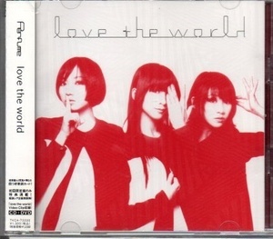 Perfume love the world(初回限定盤)(DVD付) ))yga42-157