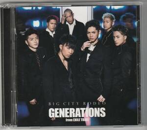 【716】◇送料無料◇BIG CITY RODEO(CD+DVD)★GENERATIONS from EXILE TRIBE★urubaicdj