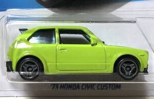 人気 ラスト 1973 Honda Civic Custom EC 1500 ホンダ シビック 初代 本田技研工業 Fraser Campbell フレイザー キャンベル Green 1st