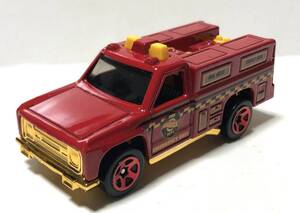 ラスト Rapid Responder Emergency Unit ラピッド レスポンダー 消防ポンプ車 Larry Wood ラリー ウッド 2016 HW Rescue レッド Red 絶版