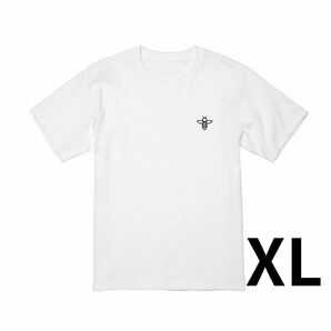 eight bee tシャツ 新品未使用　ロゴ WHITE 障がい　アパレル XLサイズ 障がい福祉 Tシャツ 就労支援A