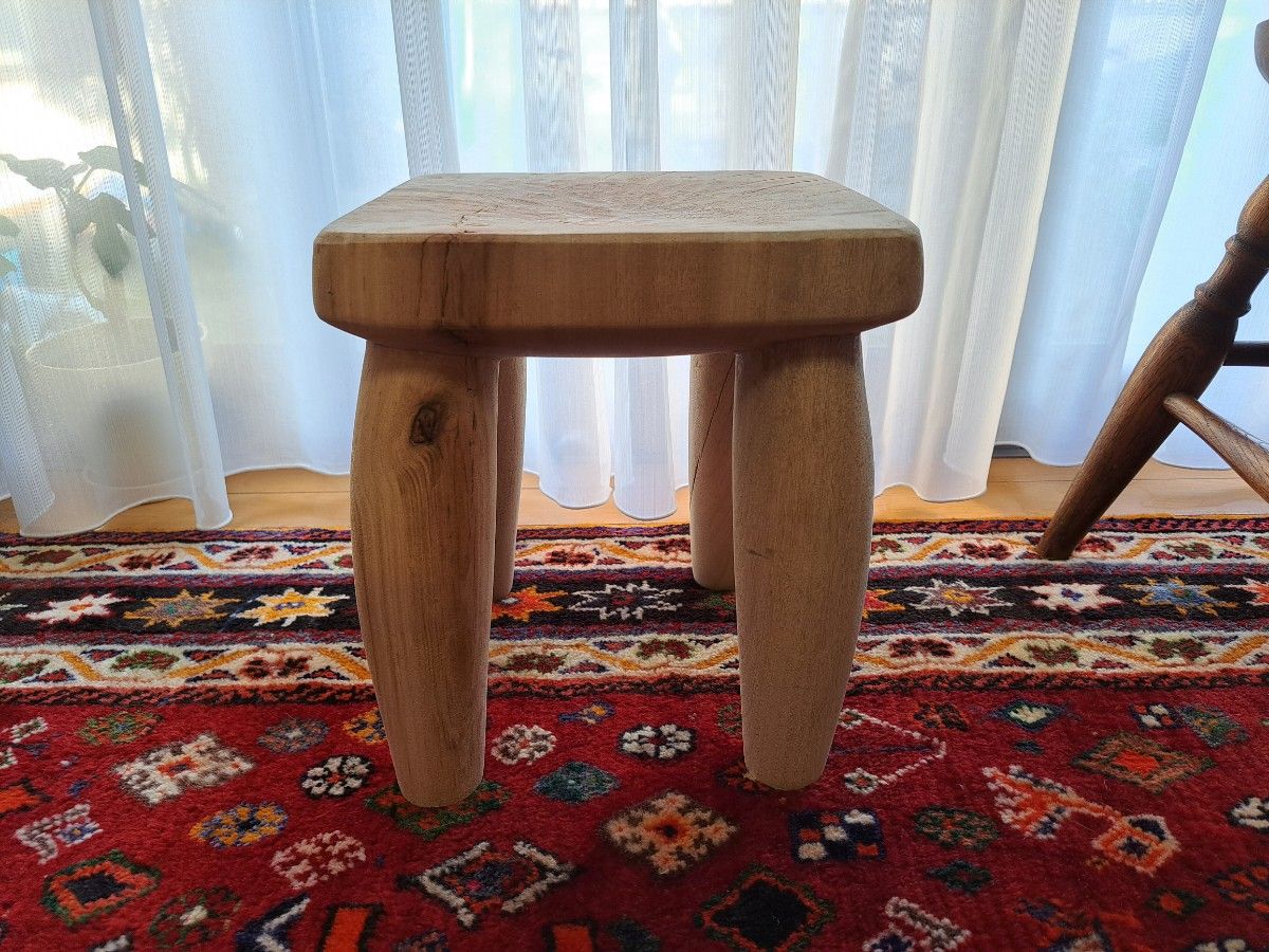 ADAL アダル かおり スツール チェア 椅子 和風 無垢 木製｜PayPayフリマ