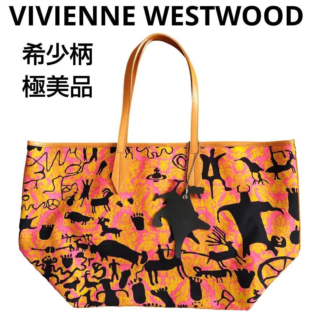 安価 Vivienne Westwood siva トートバッグ 2way 総柄 トートバッグ