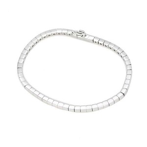  new goods finishing settled [Cartier] Cartier bracele Lanieres white gold (750WG) 15cm 15.7g