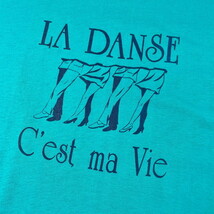 90年代 ダンススクール 両面プリントTシャツ メンズXL_画像1