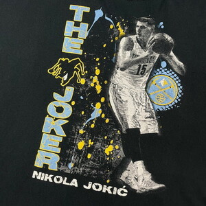 ビッグサイズ NBA ニコラ・ヨキッチ ジョーカー プリントTシャツ メンズ3XL