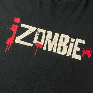 WCCB iZombie TVシリーズ テレビ局 企業 両面プリントTシャツ メンズXL