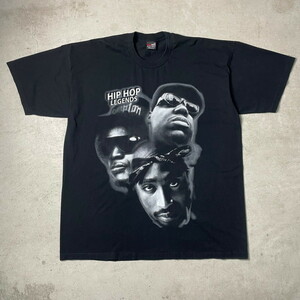 USA製 スーパービッグサイズ HIPHOP LEGENDS ヒップホップ ラップTシャツ メンズ4XL