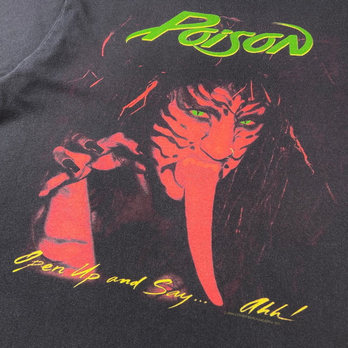 国内外の人気が集結 Poison(ポイズン)1988年ツアーTシャツ Tシャツ