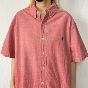 Ralph Lauren Ralph Lauren short sleeves button down shirt men's XL