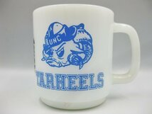 Glasbake/グラスベイク「BURGER KING×TARHEELS/バーガーキング×タールヒルズ、ノースカロライナ大学」コラボ レア? 自宅保管品_画像1