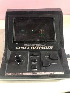 YU-1570 動作品 エポック社 SPACE DEFENDER スペースディフェンダー　昭和　レトロ　当時物 ゲーム デジコムシリーズ　1982年　MME　ヤ/80