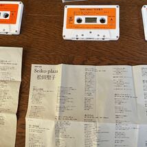松田聖子カセットテープ 6巻セット_画像7