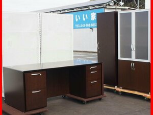 * beautiful goods oka blur hill . factory high class position member set EX-35.. boarding used with both sides cupboard desk + new goods boxed library 1 pcs + wardrobe 1 pcs set 