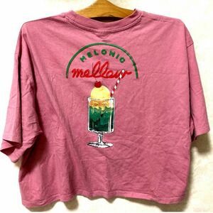 tree13 GU コラボ ナム メロンソーダ Tシャツ レトロ 80年代