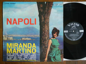 【LP】ミランダマルティノ(SHP5290ビクター音産初回うるわしのナポリ/エンニオモリコーネ/ENNIO MORRICONE/MIRANDA MARTINO)