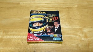 ★GG「アイルトン・セナ スーパーモナコGPⅡ(AYRTON SENNA'S SUPER Monaco GPⅡ)」箱・取説付き/SEGA/GAME GEAR/RCE/レース/レトロゲーム★