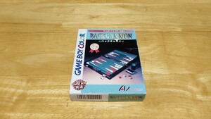 ★GB「バックギャモン(BACKGAMMON)」箱・取説・ハガキ付き/ALTRON/GAMEBOY/ゲームボーイ/TBL/ボードゲーム/レトロゲーム★