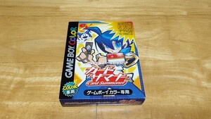 ★GBC「真・女神転生トレーディングカード カードサマナー」箱・取説・ハガキ・特典カード付き/eb!/GAMEBOY COLOR/TBL/レトロゲーム★