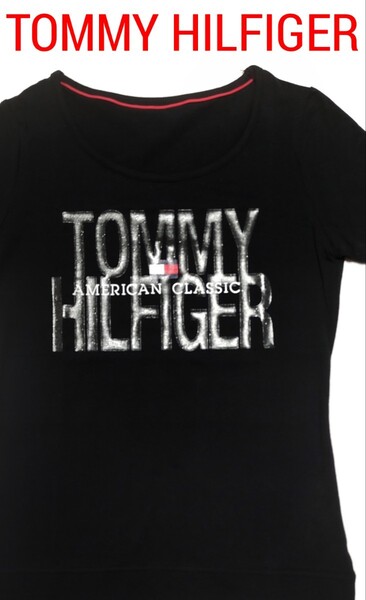 【美品】TOMMY HILFIGER(トミーヒルフィガー)レディースTシャツ S