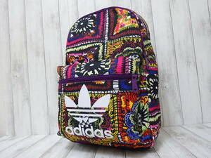 adidas Originals x The Farm Company backpack rucksack patchwork floral print purple Adidas Originals farm Company 