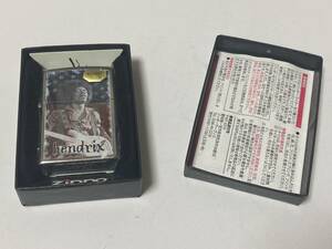 ジミ・ヘンドリックス Jimi Hendrix デザイン ZIPPO 展示未使用品