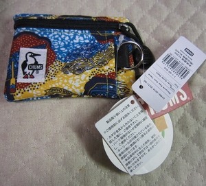 CHUMS チャムス●Recycle Key Coin Case　リサイクル キーコインケース River Guide Batik 新品未使用 CH60-3574