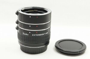 【アルプスカメラ】美品 KENKO ケンコー EXTENSION TUBE 12mm DG, 20mm DG, 36mm DG For C/AF Canon EFマウント 230702al