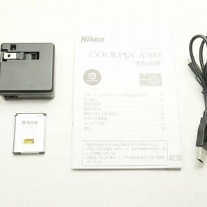 【アルプスカメラ】Nikon ニコン COOLPIX A300 コンパクトデジタルカメラ シルバー 230722oの画像7