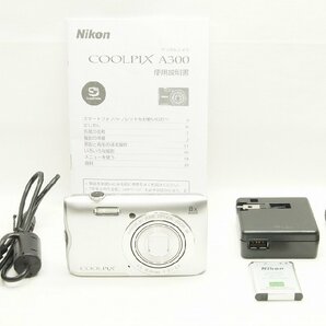 【アルプスカメラ】Nikon ニコン COOLPIX A300 コンパクトデジタルカメラ シルバー 230722oの画像1