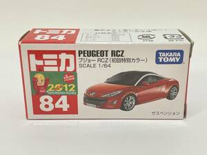 トミカ 84 プジョー RCZ 初回特別カラー Tomica PEUGEOT RCZ mini car 2012年製