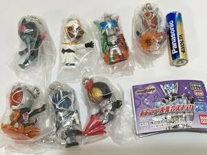 仮面ライダー 大集合スイング13 仮面ライダー旧1号入 7種 ウィザード 仮面ライダーファイズ ガシャポン Gashapon Masked rider Swing