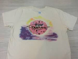 USA LA ロサンゼルス Randy's donuts Tシャツ ランディーズ ドーナッツ ビンテージ アドバタイジング 企業物 アメリカ古着 ダンキン DUNKIN