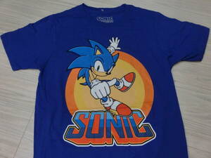 SEGA セガ ソニック ザ ヘッジホッグ◆Tシャツ USA XL キッズ SONIC THE HEDGEHOG ゲーム キャラクター アメリカ古着 ビンテージ昭和レトロ