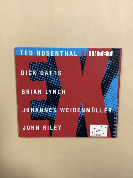 送料無料 THE TED ROSENTHAL QUINTET「EXPRESSIONS」輸入盤 デジパック仕様