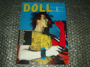 雑誌◆「DOLL/SUPER HEAD MAGAZINE」NO.27(1985/6)～チトセ/STALIN/THE WILLARD/GASTUNK/アレルギー/愚鈍/P-MODEL/ブラッドベリ/GAS