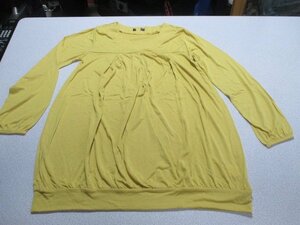 Z5233送料無料 訳あり【SNil Gallery？ タッグカット 5900円：M】新品 冷房対策 大きいTシャツ プルオーバー レディース トップス 切り替え