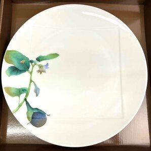 e)ノリタケ Noritake 京香旬彩 27cmプレート 加茂茄子 1620-5L/T94530 食器 ブランド品 ※カタログギフト交換商品 開封済み/未使用品 箱有の画像5