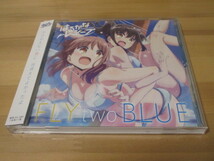 はるかなレシーブ OP/ED「FLY two BLUE / Wish me luck!!!!」帯有り 即決_画像2