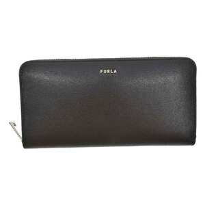 【新品 】フルラ FURLA 長財布 ラウンドファスナー XLサイズ PCX7UNO B30000 O6000 NERO BABYLON バビロン