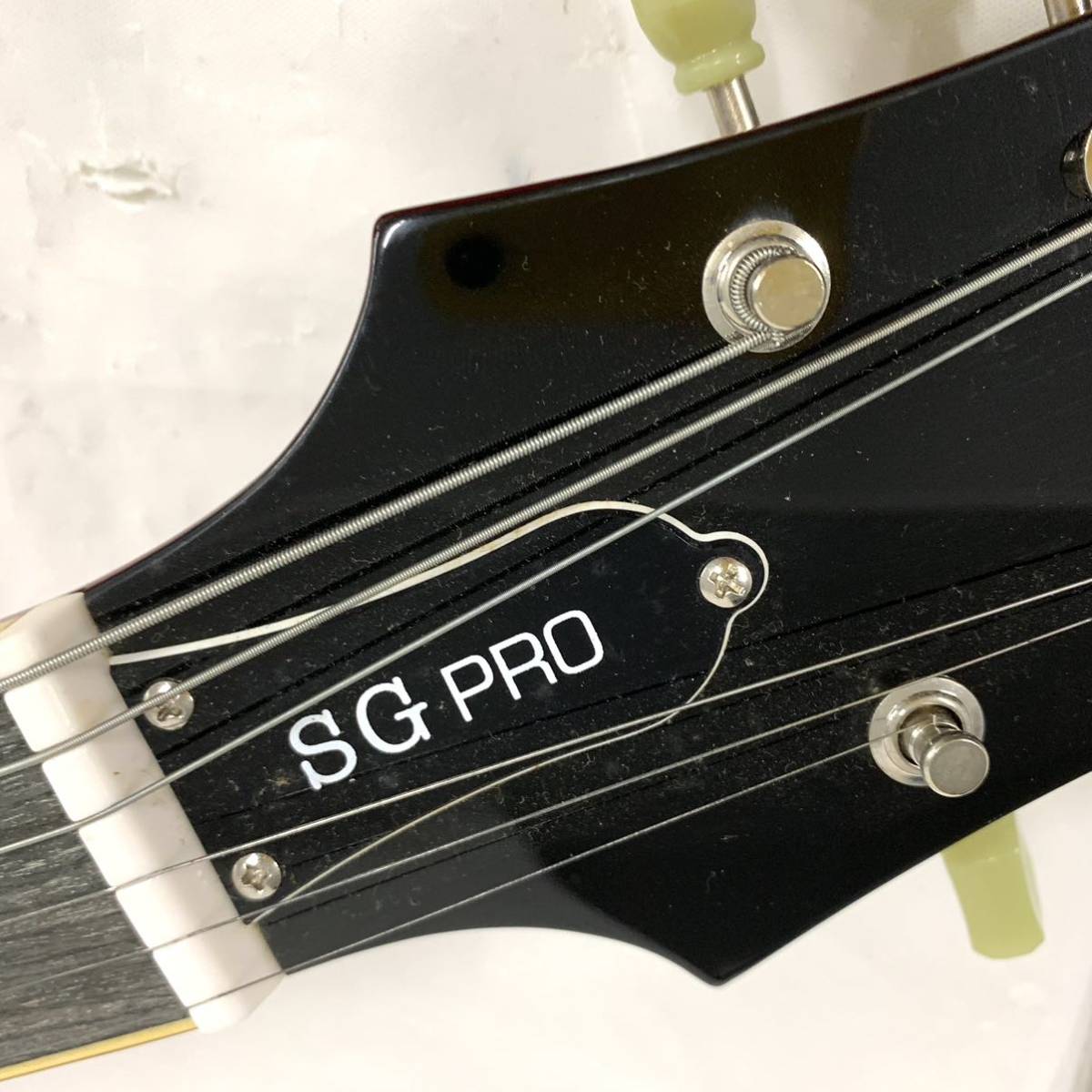 Epiphone エピフォン エレキギター SG PRO 現状品 ソフトケース全長約