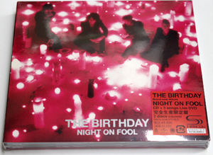 新品 THE BIRTHDAY 【NIGHT ON FOOL】 初回限定盤DVD付き