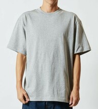 Tシャツ S ライト オリーブ 半袖 無地T 厚手 極厚 7.1オンス 綿100％ 透けない 丈夫 特厚 肉厚 無地 ヘヴィーウェイト A473 カーキ_画像3