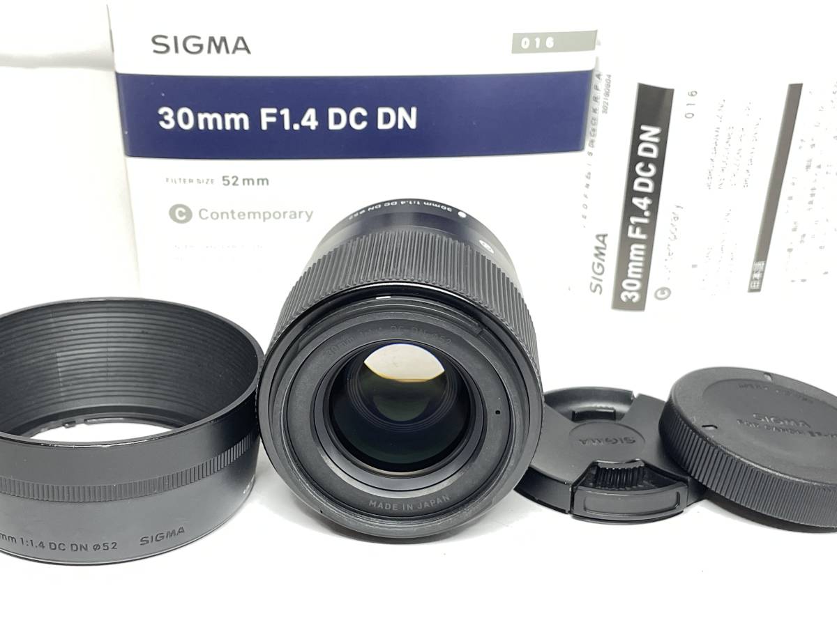 Yahoo!オークション -「sigma 30mm f1.4 dc dn」の落札相場・落札価格