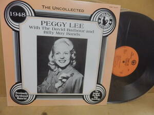 LP:ペギー・リー「PEGGY LEE 1948/with the David Barbour and Billy May Bands」
