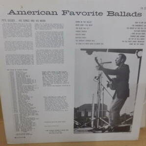 LP3枚;ピート・シーガー [American Favorite Ballads][Pete Seeger sings Amrican Ballads][greatest hits]の画像2